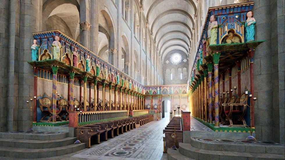 Coro Pétreo de la Catedral de Santiago